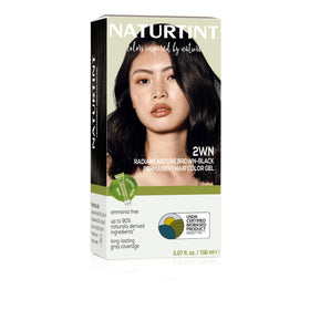 Naturtint 2WN Radiant Nature Brown Black Permanent Hair Colour packaging front view