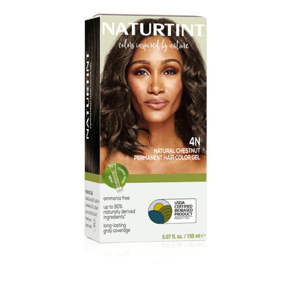 Naturtint 4N Natural Chestnut Permanent Hair Colour packaging front view