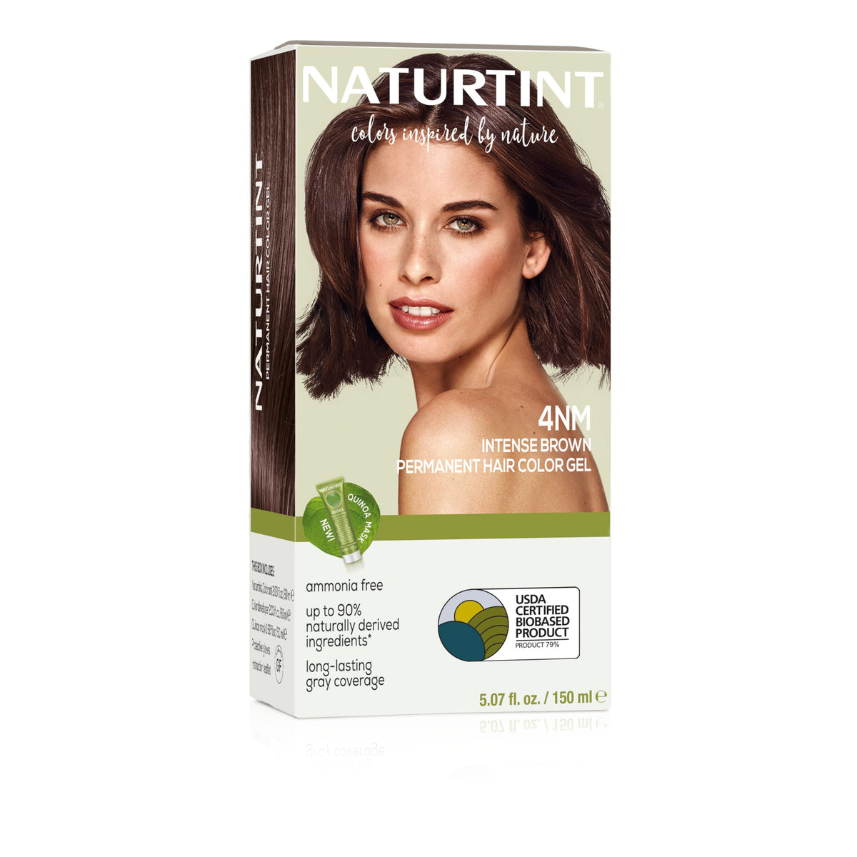 Naturtint 4NM Intense Brown Permanent Hair Colour packaging front view