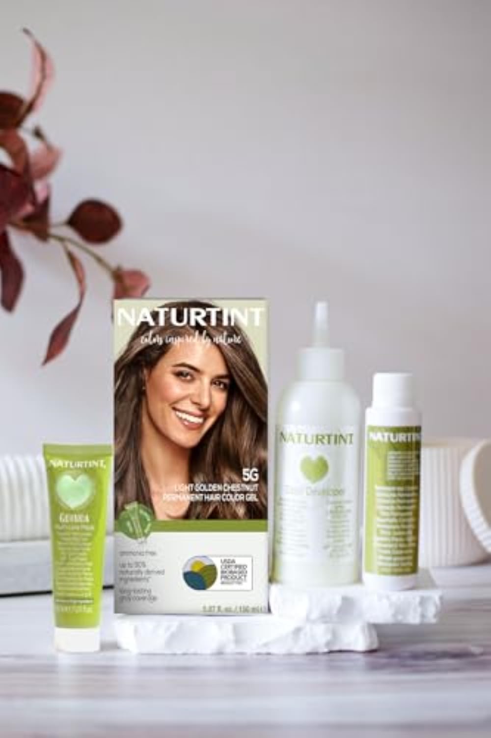 Naturtint 5G Light Golden Chestnut application process