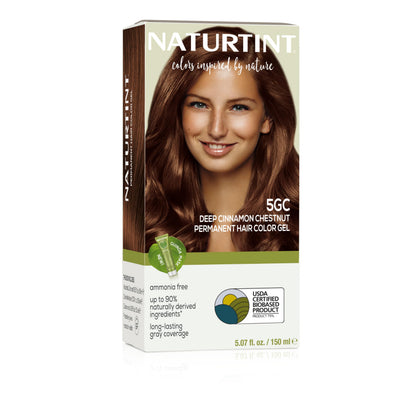 Naturtint 5GC Deep Cinnamon Chestnut hair colour box front view