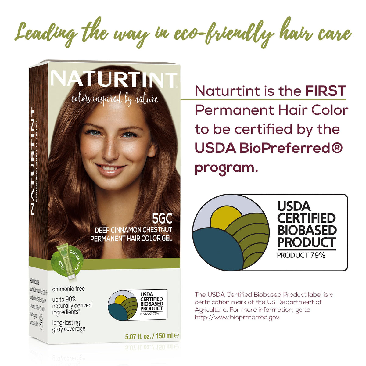 Naturtint 5GC Deep Cinnamon Chestnut hair colour ingredients list