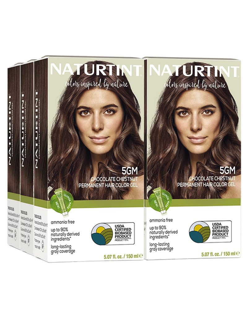 Naturtint 5GM Chocolate Chestnut hair colour pack front view
