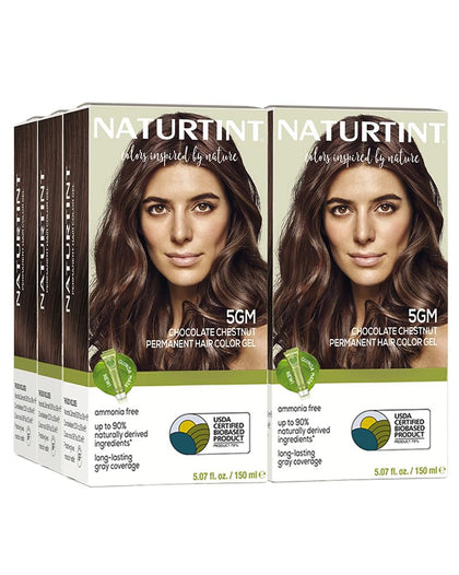 Naturtint 5GM Chocolate Chestnut hair colour pack front view