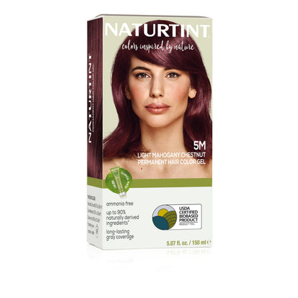 Naturtint 5M Light Mahogany Chestnut Hair Colour front view