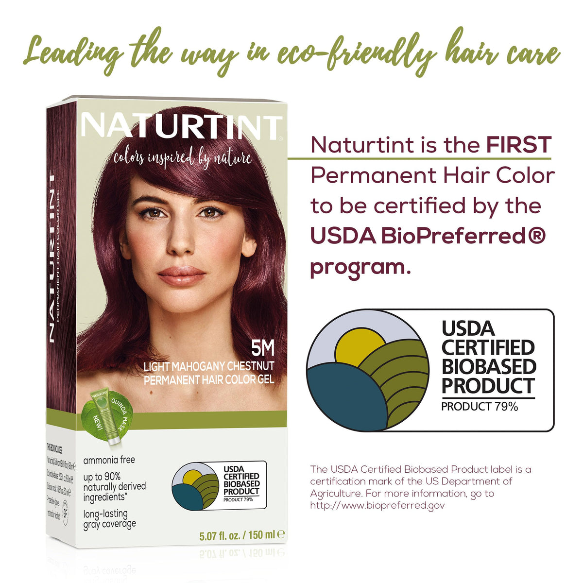 Naturtint 5M Light Mahogany Chestnut Hair Colour ingredients list