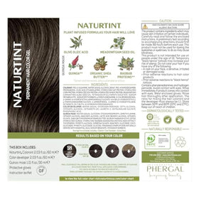 Naturtint 5N Light Chestnut Brown hair colour swatch