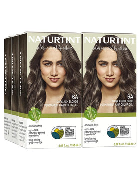 Naturtint 6A Dark Ash Blonde Hair Colour pack front view