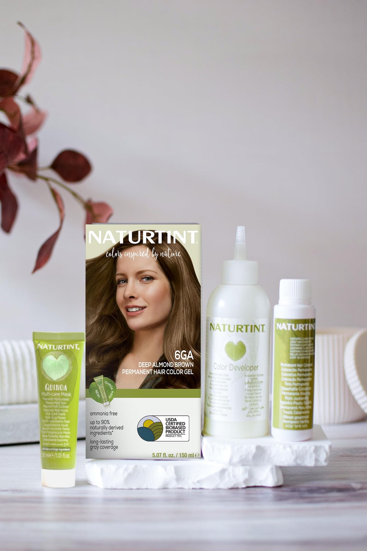 Naturtint 6GA packaging with ingredients list