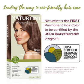 Naturtint 6GM Chocolate Brown Hair Colour application process