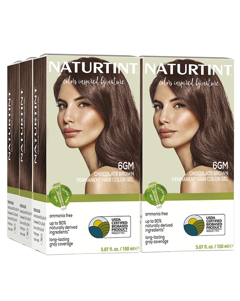 Naturtint 6GM Chocolate Brown hair colour packaging front view