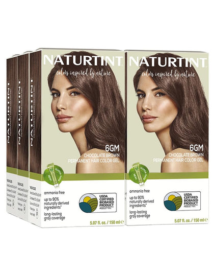Naturtint 6GM Chocolate Brown hair colour packaging front view