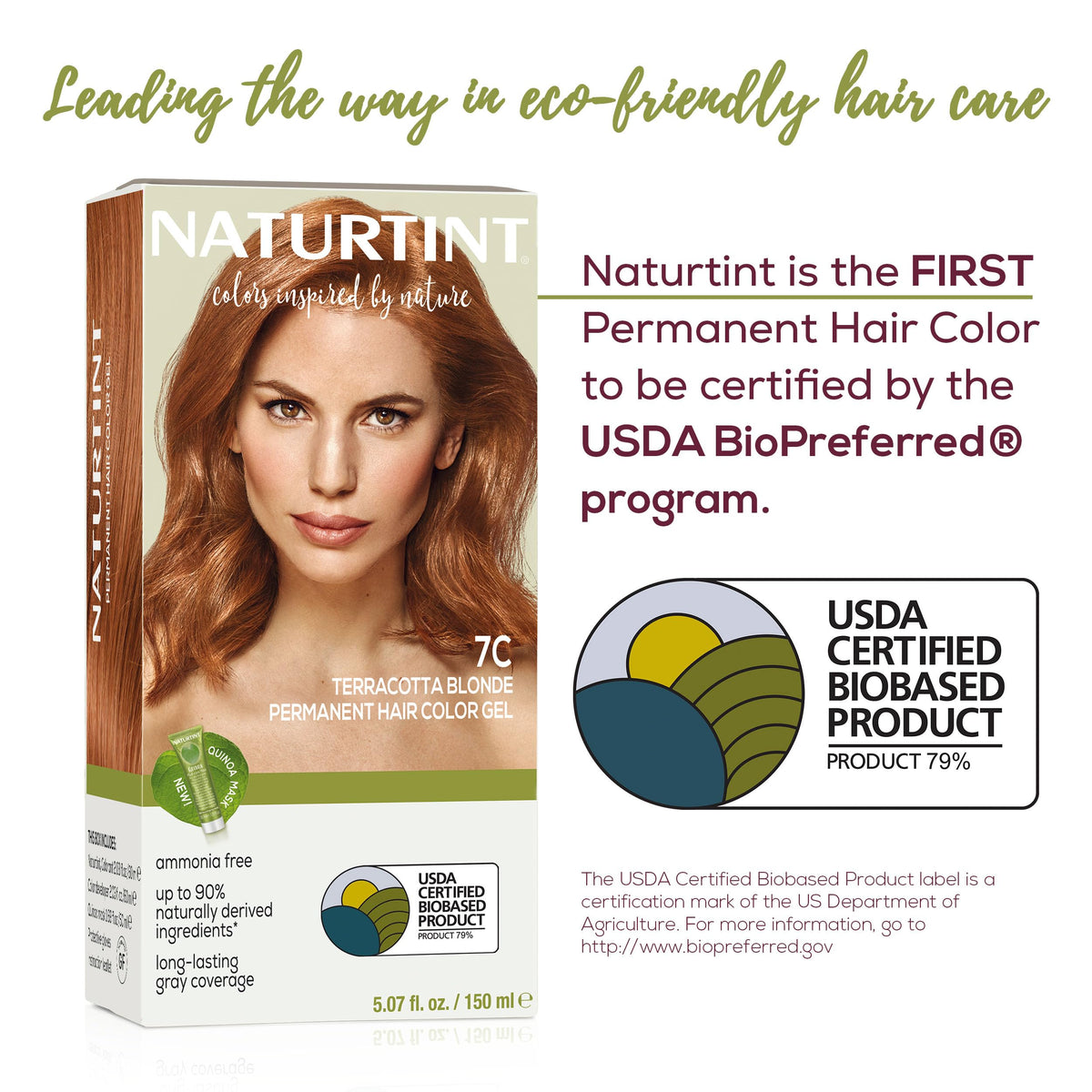 Naturtint 7C Terracotta Blonde application instructions