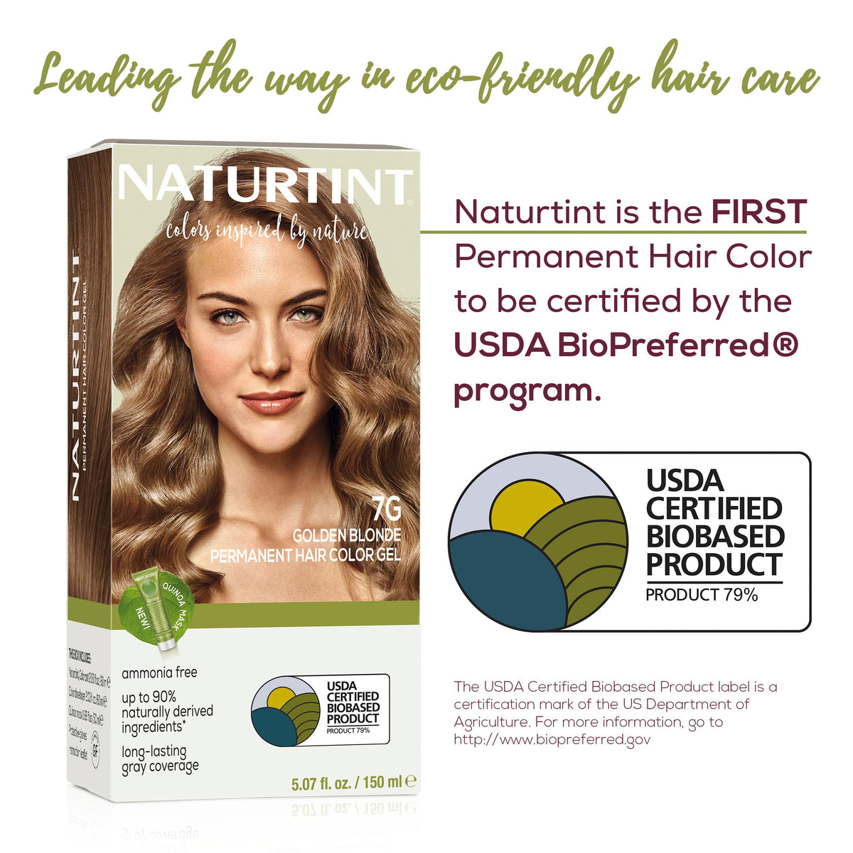 Naturtint 7G Golden Blonde application process