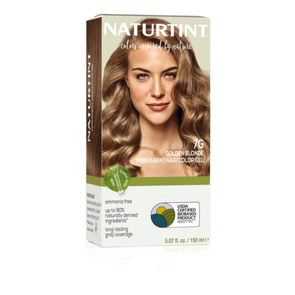 Naturtint 7G Golden Blonde Permanent Hair Colour front view