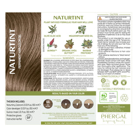 Naturtint 8A Ash Blonde ingredients list