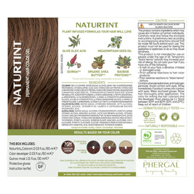 Naturtint hair colour results on styled hair