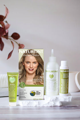 Naturtint packaging showing ingredients and features