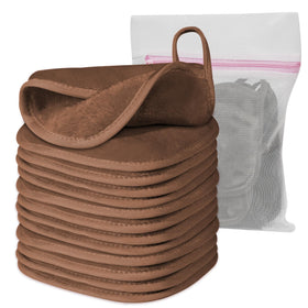 Natwag Makeup Remover Cloth 12 pack in mesh bag
