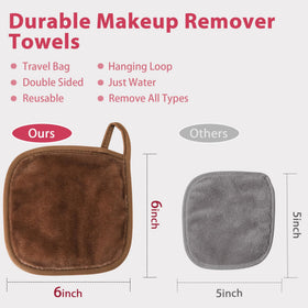 Natwag Makeup Remover Cloth in bathroom setting