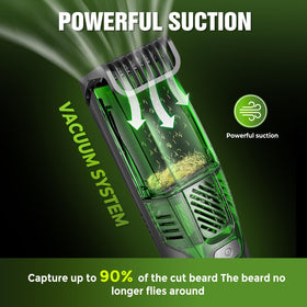 NAUQUOHZ Beard Trimmer in a lifestyle setting