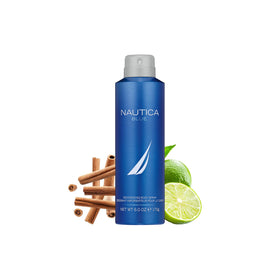 Nautica Blue Body Spray 6 fl oz packaging