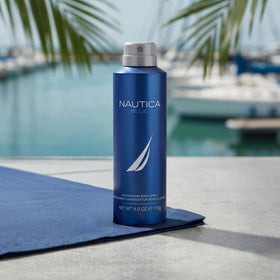 Nautica Blue Body Spray 6 fl oz top view
