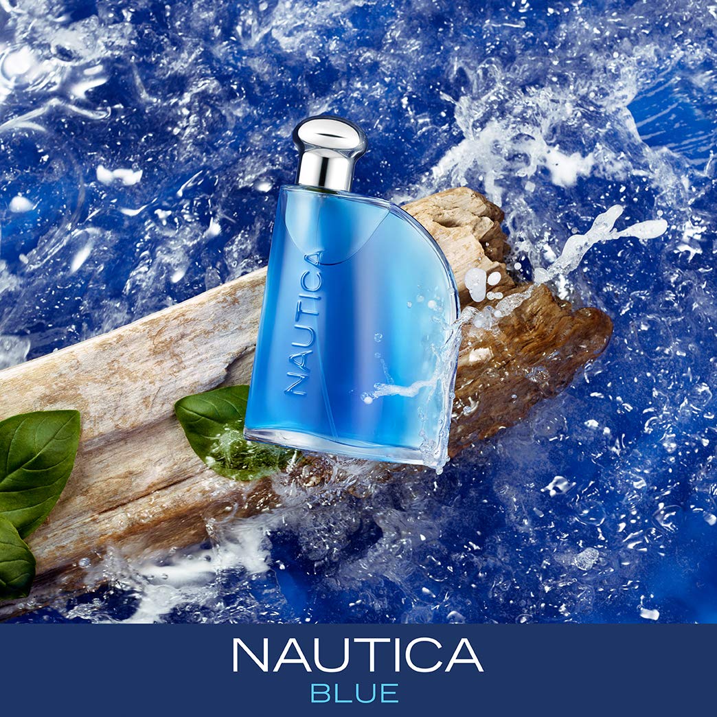 Nautica Blue Eau de Toilette bottle cap close-up
