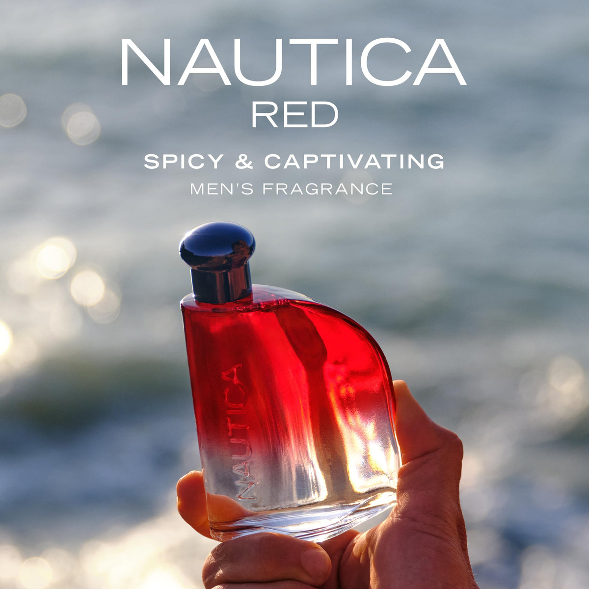 Nautica Color Red Eau de Toilette 1.6oz lifestyle shot