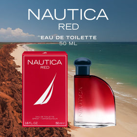 Nautica Color Red Eau de Toilette 1.6oz packaging