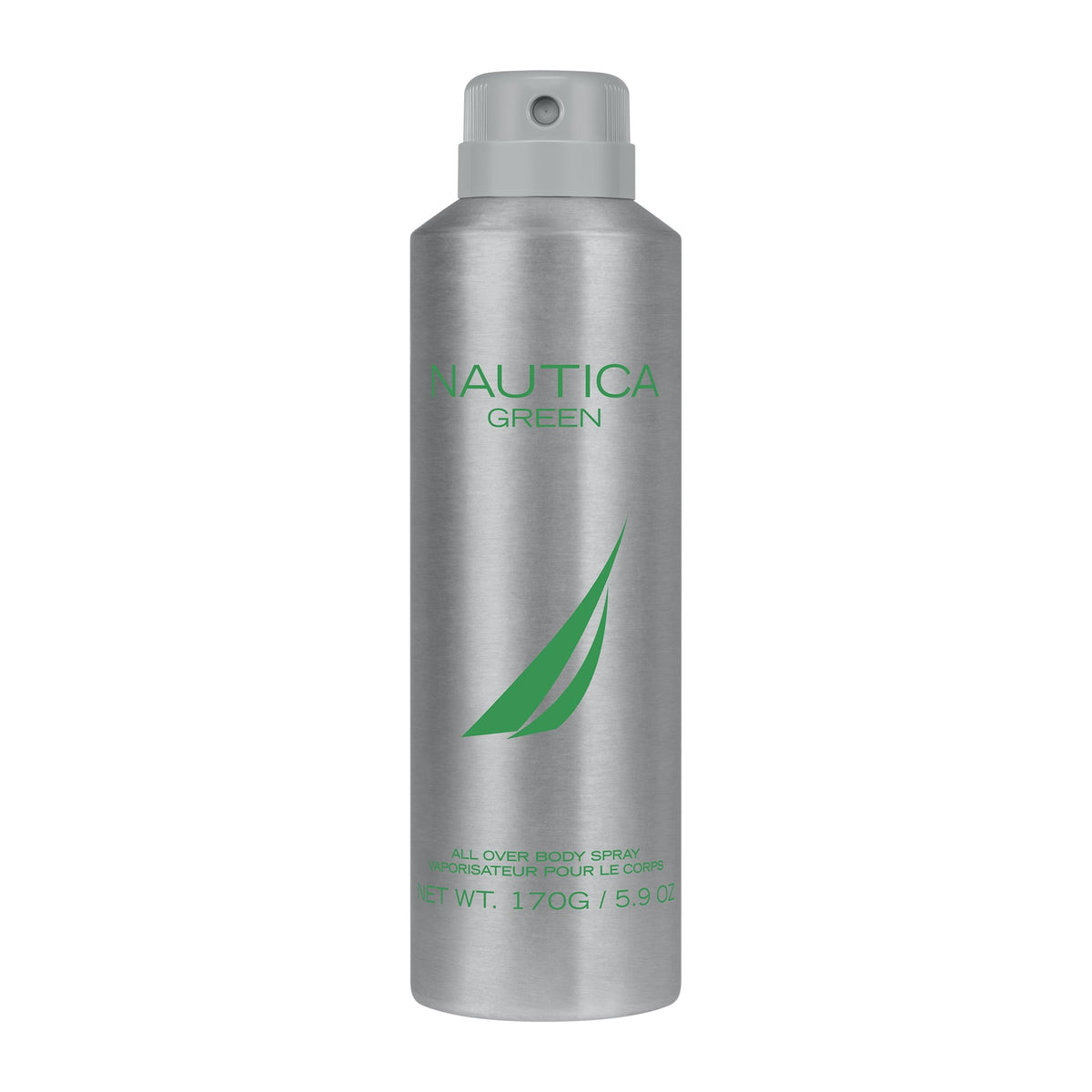 Nautica Green Deodorizing Body Spray front view, 6.0oz