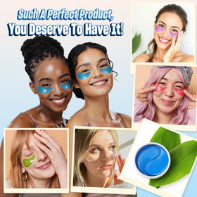 NAZANO Under Eye Patches 60 Pack opened with patches visible