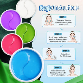 NAZANO Under Eye Patches with ingredients list