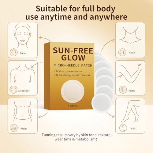 NBDIB tanning patches packaging details