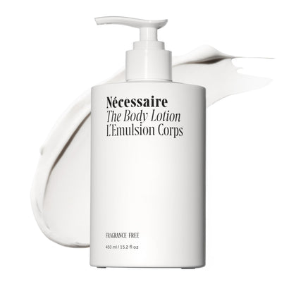 Nécessaire Body Lotion 549g front view with pump