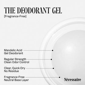 Nécessaire Deodorant packaging side view