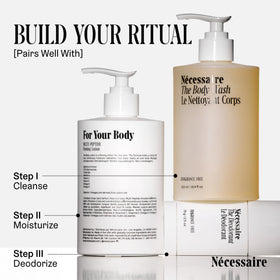 Nécessaire Deodorant with ingredients list