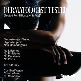 Nécessaire Firming Retinol Body Lotion lifestyle scene on bathroom counter