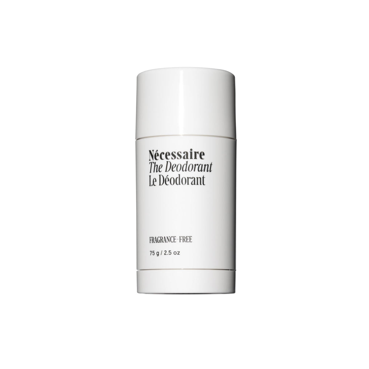 Nécessaire Fragrance Free Deodorant front view 200g