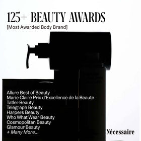 Nécessaire Hand Cream on a bathroom counter