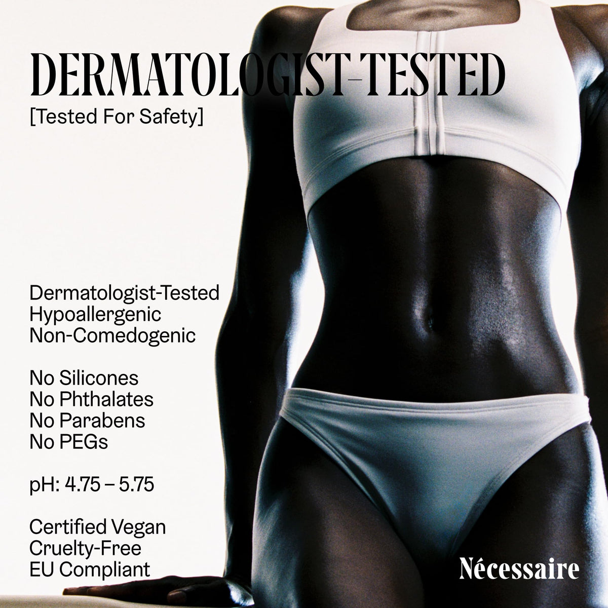 Nécessaire Olibanum Body Lotion 558g application on skin