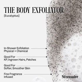 Nécessaire The Body Exfoliator Eucalyptus 259g back view