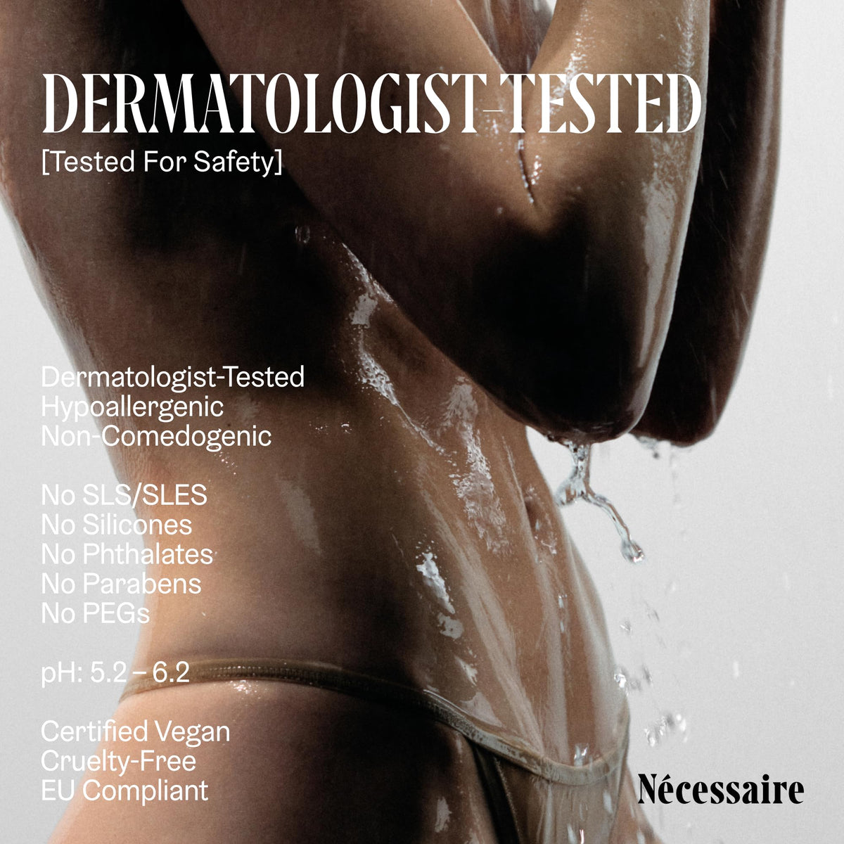 Nécessaire The Body Exfoliator Eucalyptus 259g texture close-up