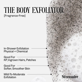 Nécessaire The Body Exfoliator Fragrance Free 272g back view