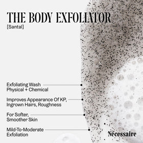 Nécessaire The Body Exfoliator Santal 272g bottle with pump