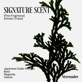Nécessaire The Body Wash Hinoki close-up of the pump