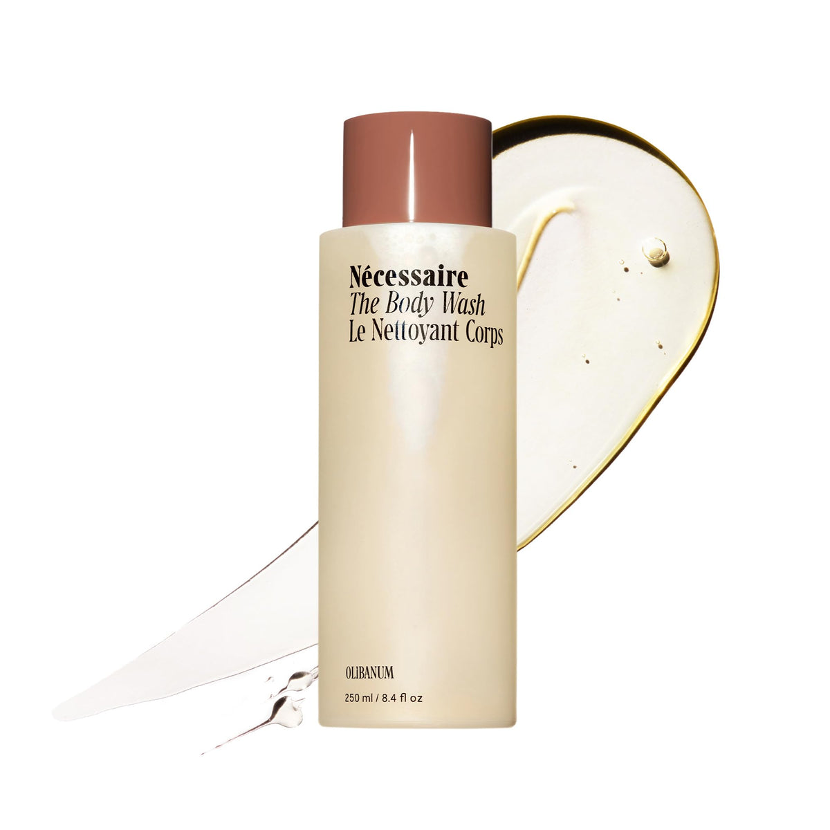 Nécessaire The Body Wash Olibanum front view with label