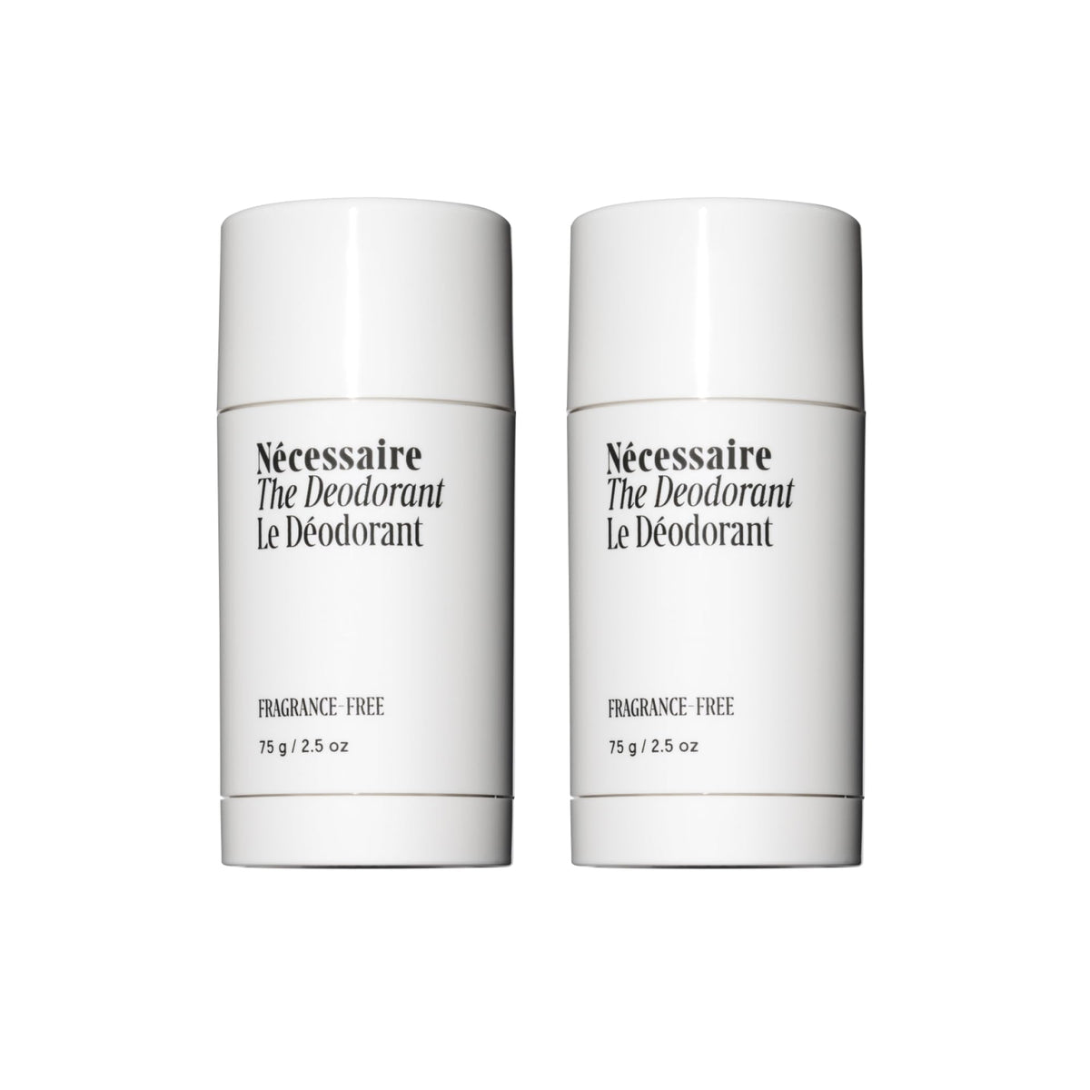 Nécessaire The Deodorant Fragrance-Free front view packaging