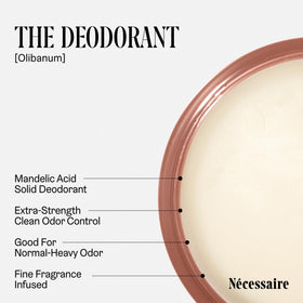Nécessaire The Deodorant Olibanum 200g packaging