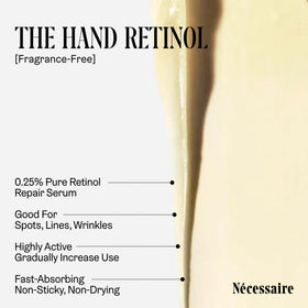 Nécessaire The Hand Retinol serum texture close-up